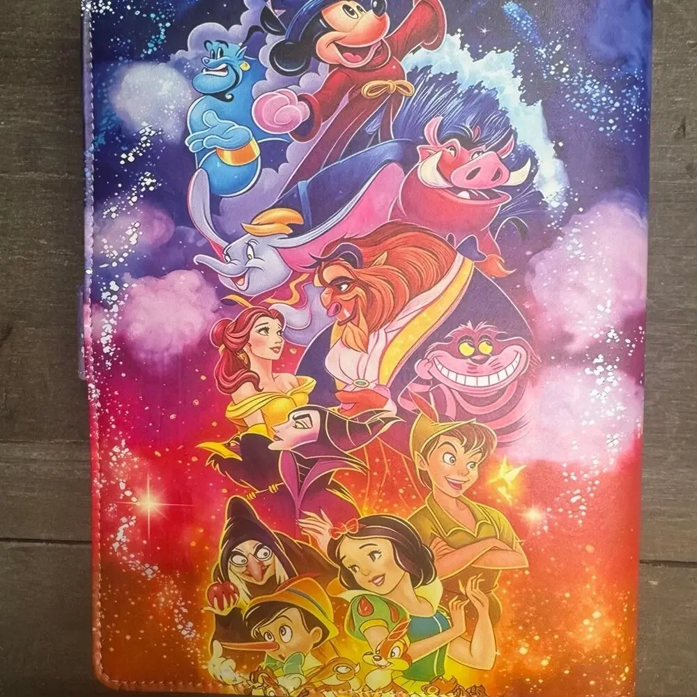 Disney princesses and characters A5 Binder with matching printed paper